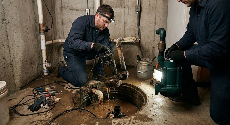 Sump Pump Installation in Tuscaloosa, AL