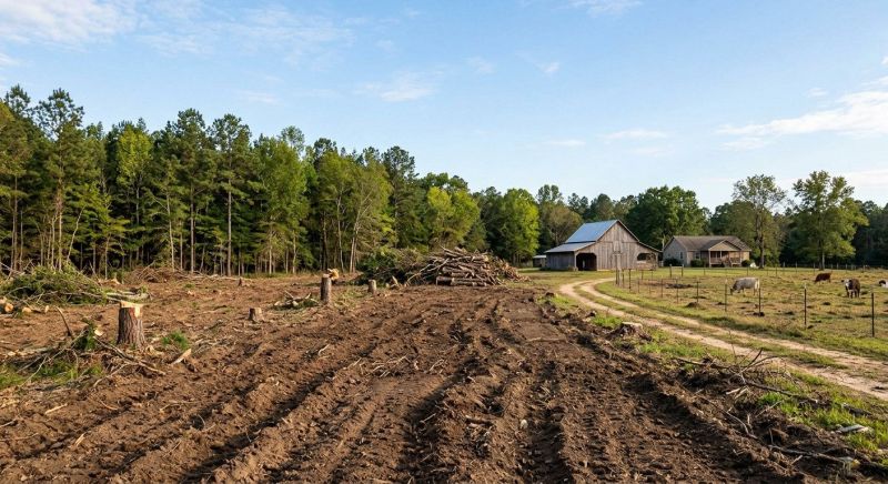 Easement Land Clearing in Atlanta, GA