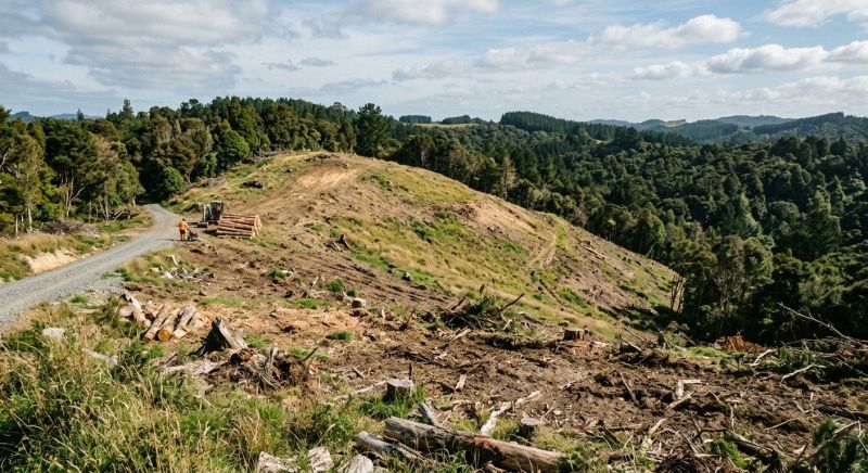 Easement Land Clearing in Marietta, GA