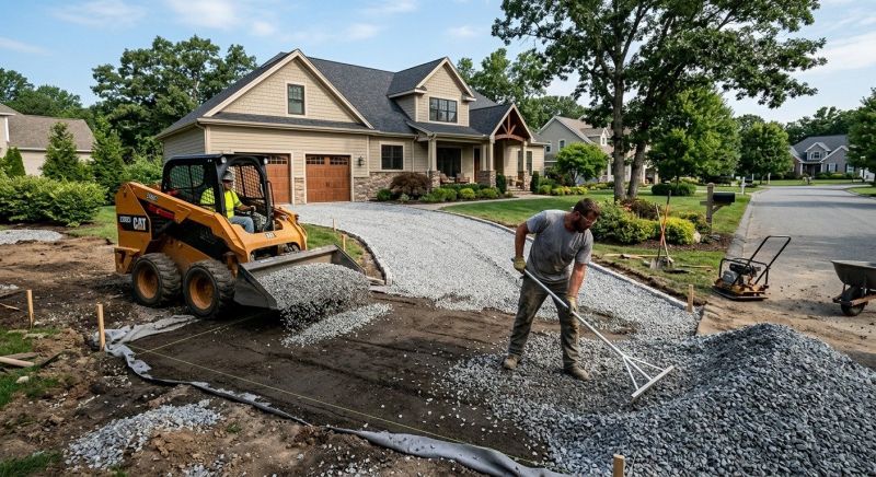 Gravel Pad Installation in Waldorf, MD