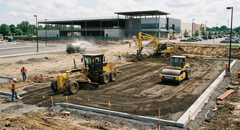 Parking Lot Excavation in Layton, UT