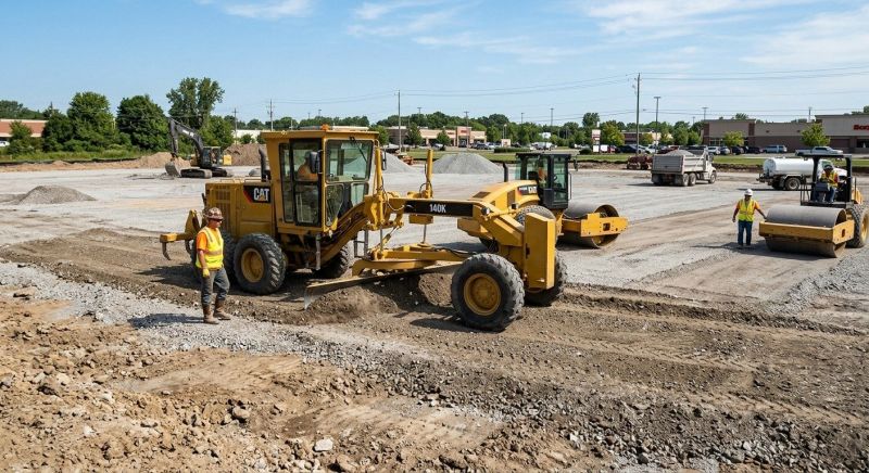 Parking Lot Leveling in Orem, UT
