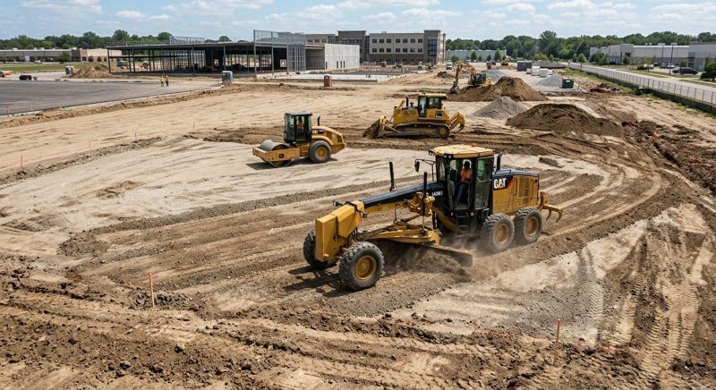 Parking Lot Leveling in Davis County, UT