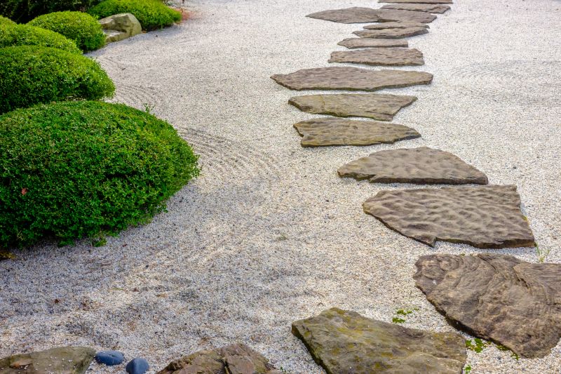 Completed Stone Pathways