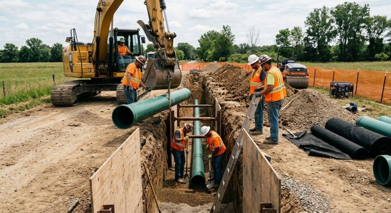 Trench Installation in Salt Lake City, UT
